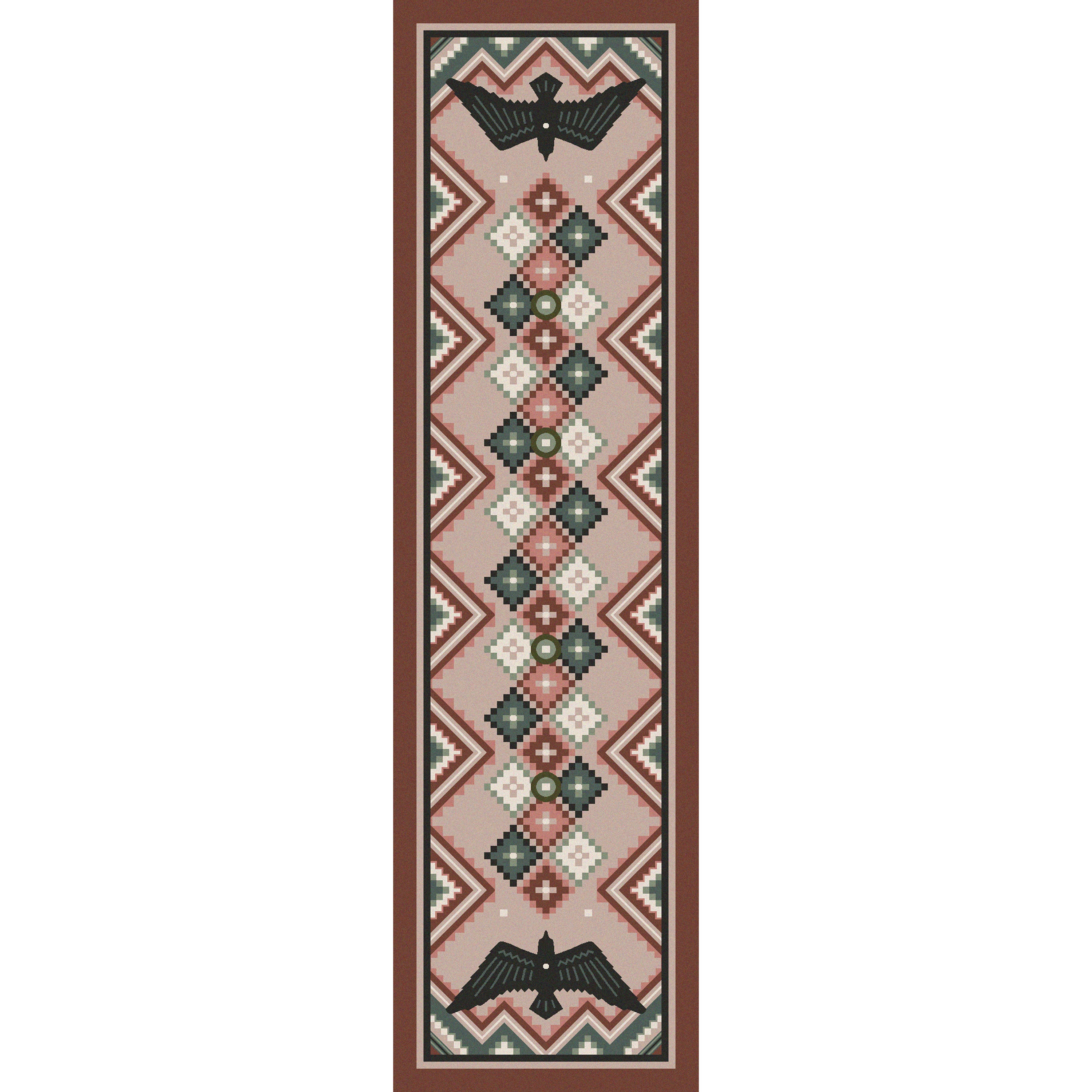 Sunset Mesa Dance Area Rug