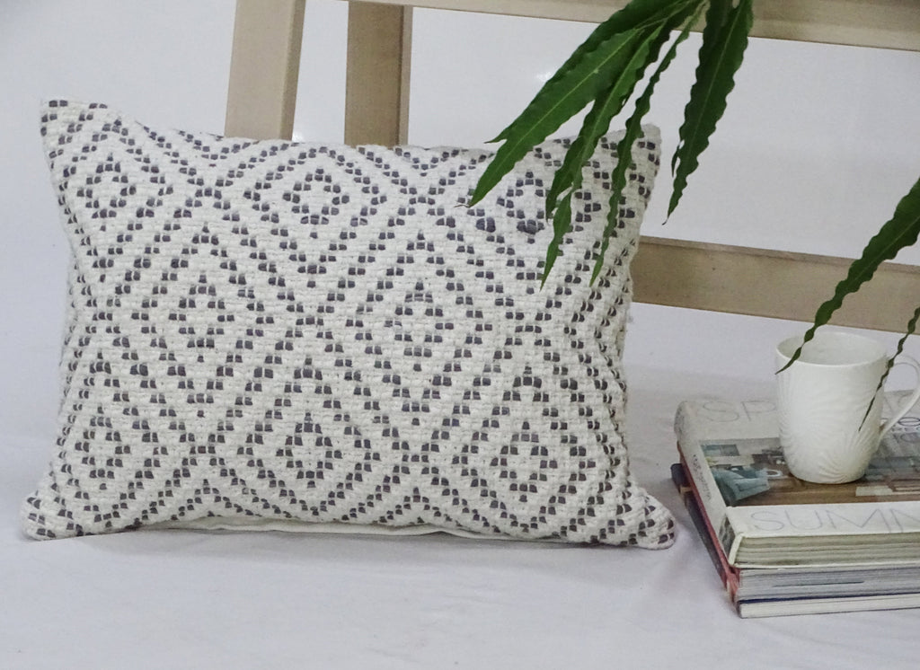 White Sands Handloom Lumbar Pillow