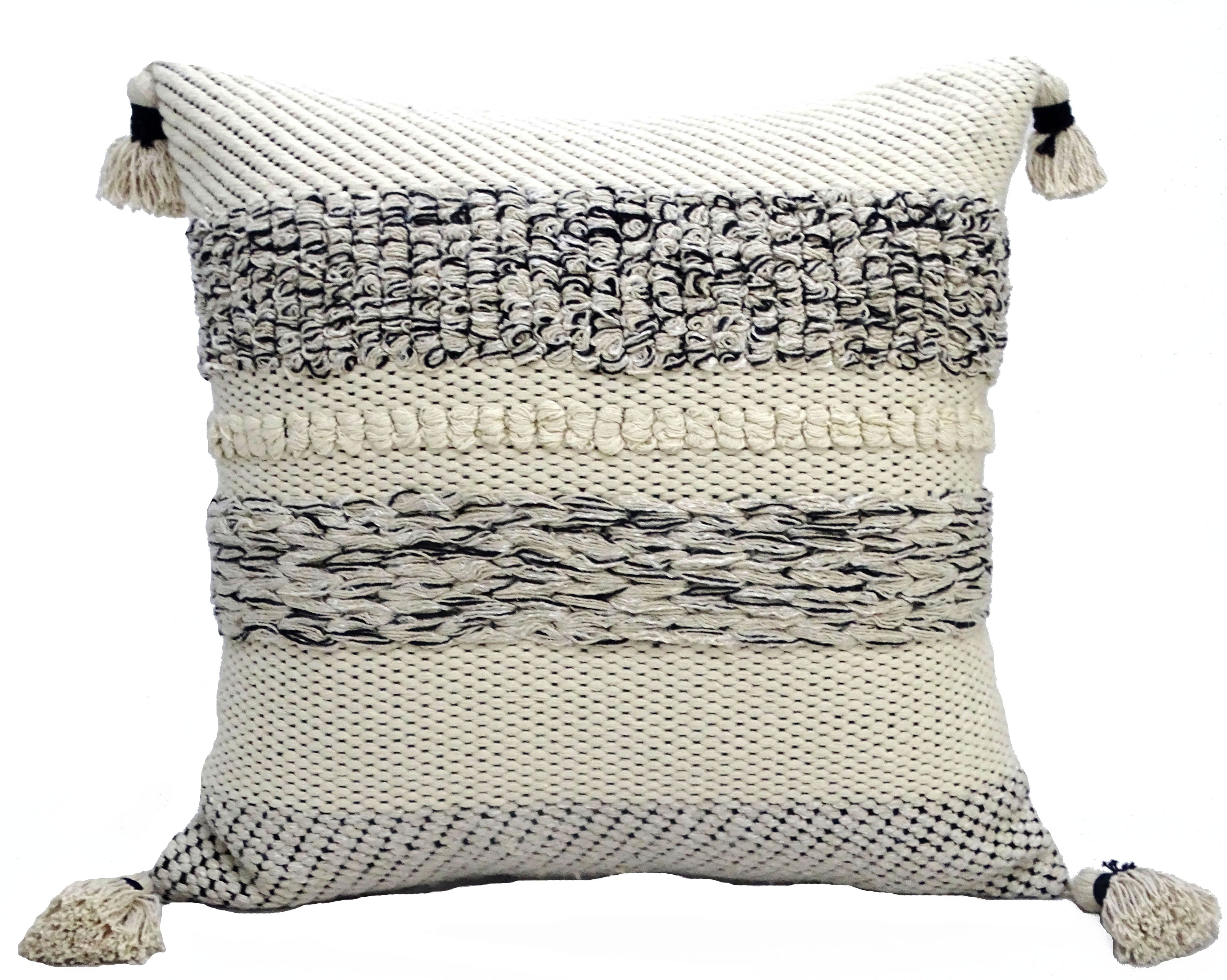 Desert Hearth Handwoven Pillow