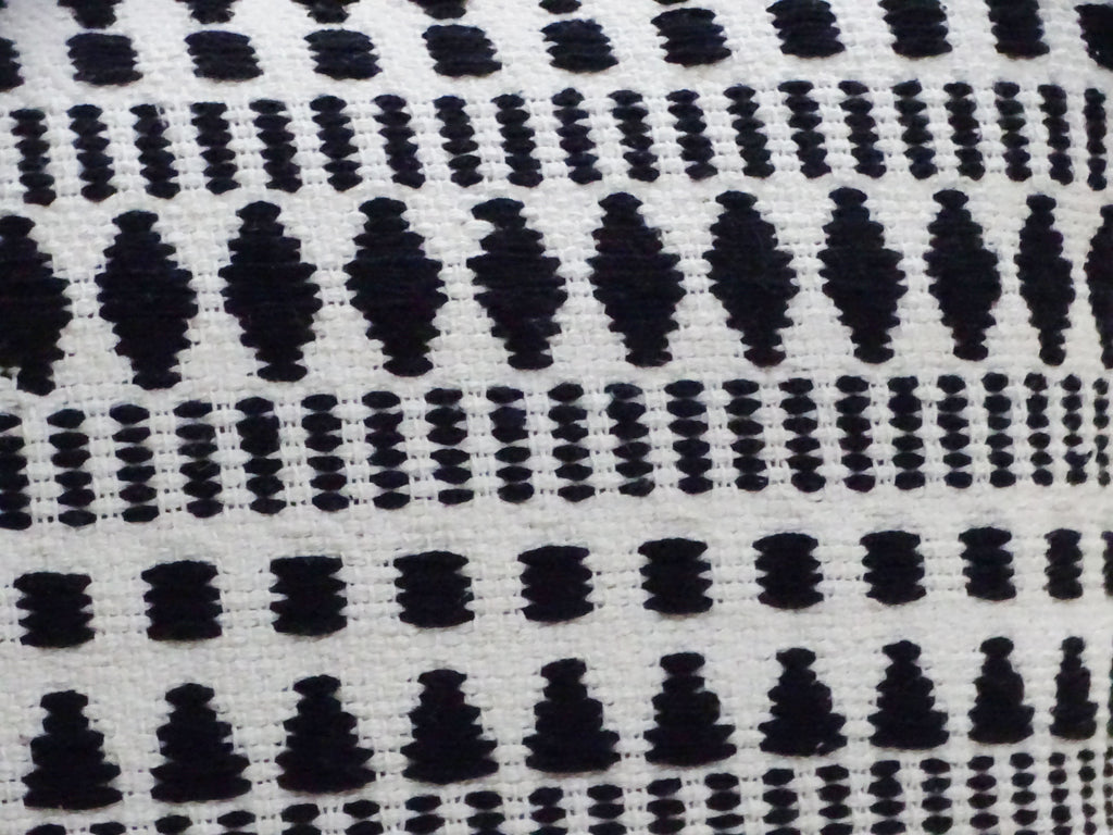 Midnight Mesa Handwoven Pillow