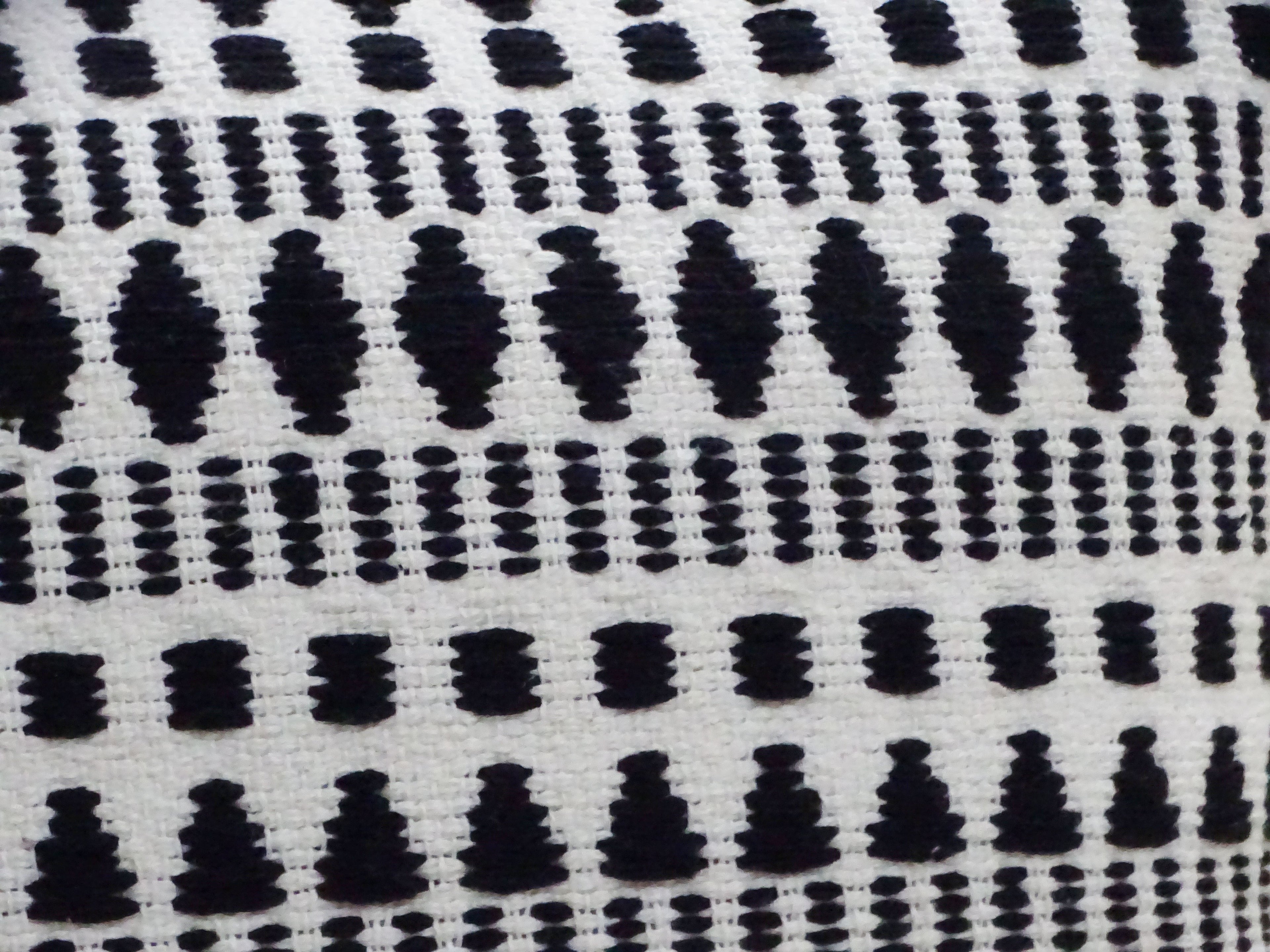 Midnight Mesa Handwoven Pillow