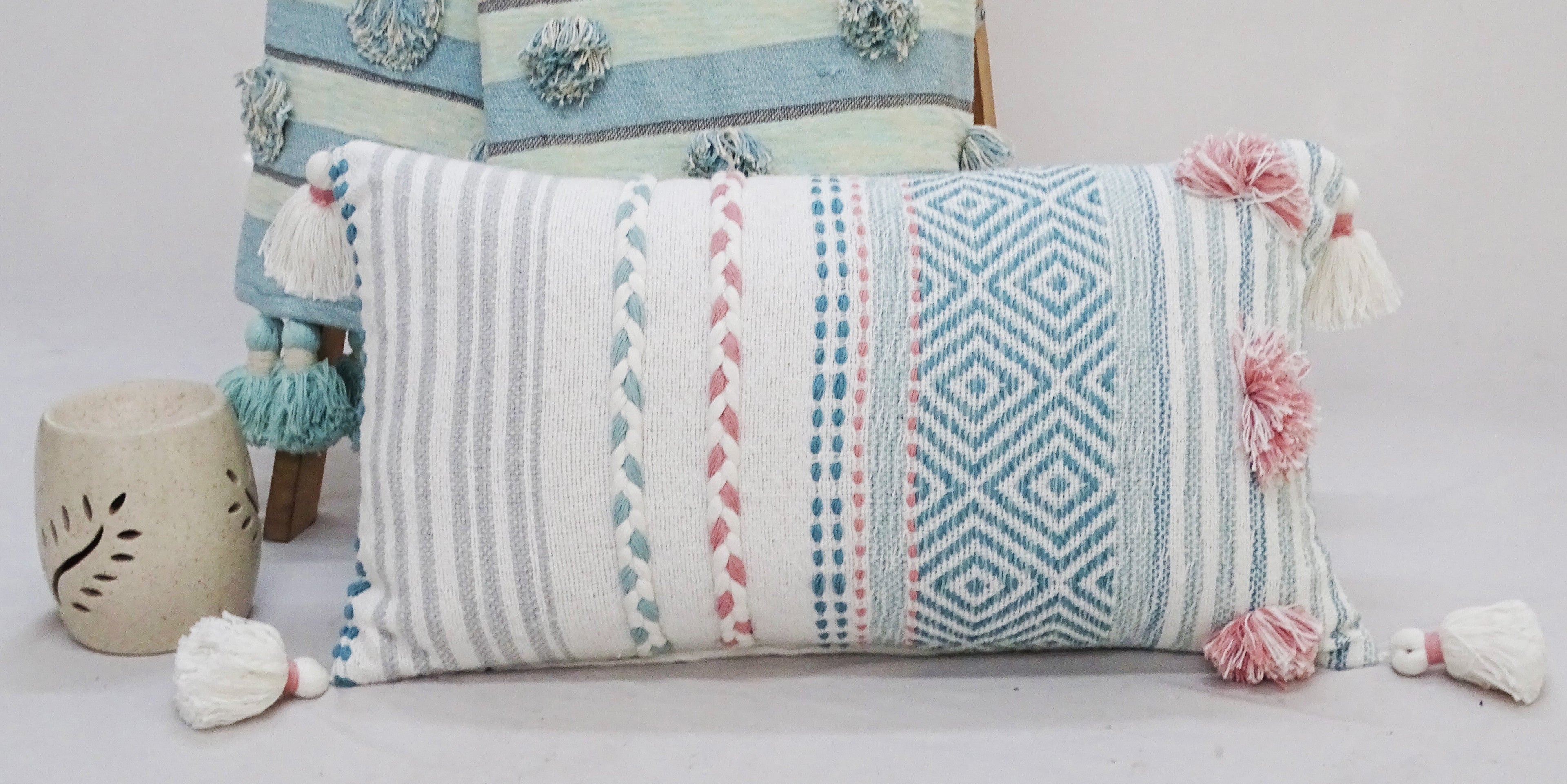 Sky Weave Lumbar Pillow