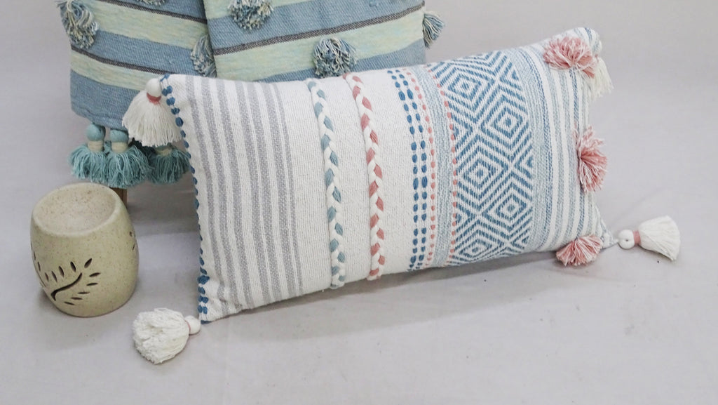 Sky Weave Lumbar Pillow