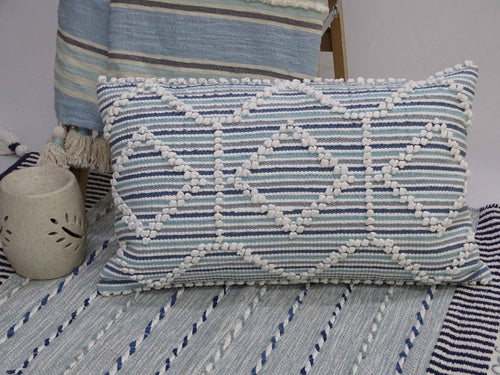 Coastal Mesa Handwoven Lumbar Pillow