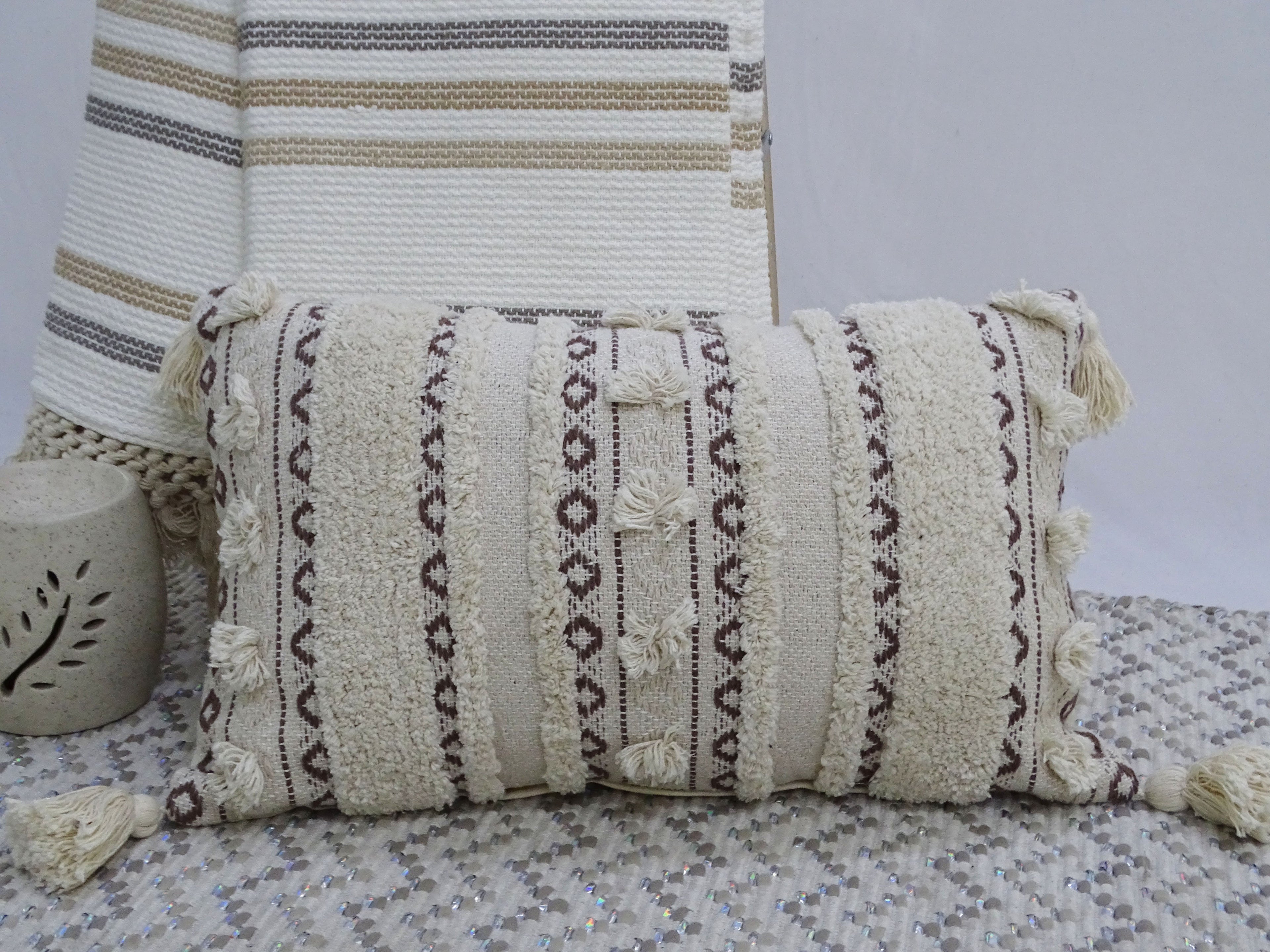 Sagebrush Tassel Pillow