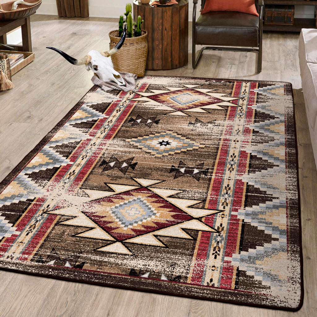 Corrales Distressed Area Rug