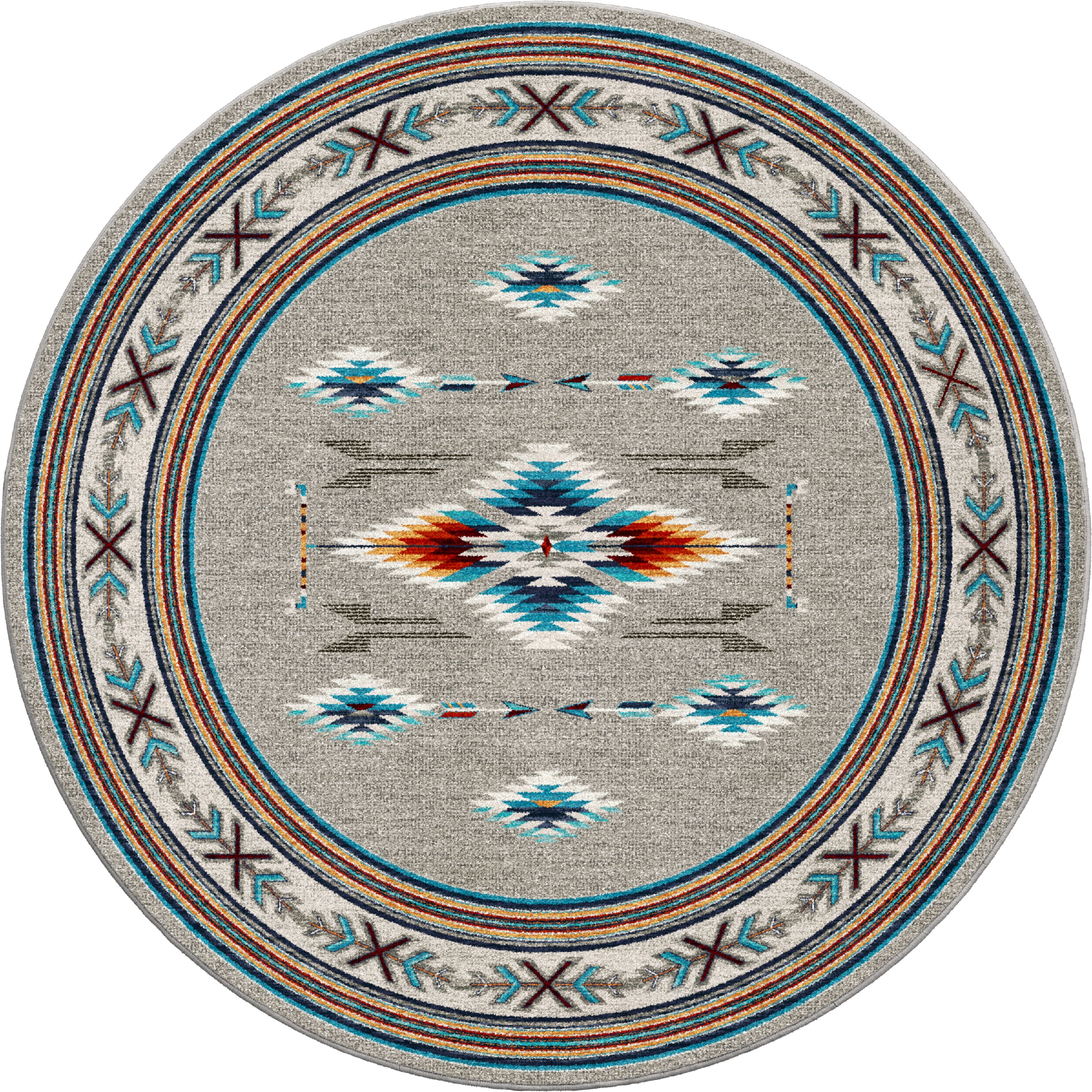 Painted Arrow Area Rug