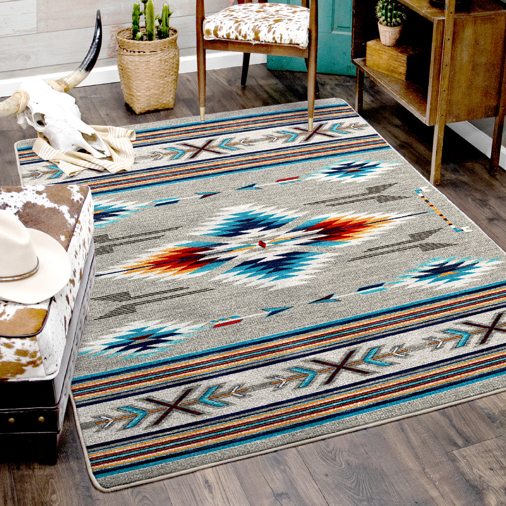 Painted Arrow Area Rug