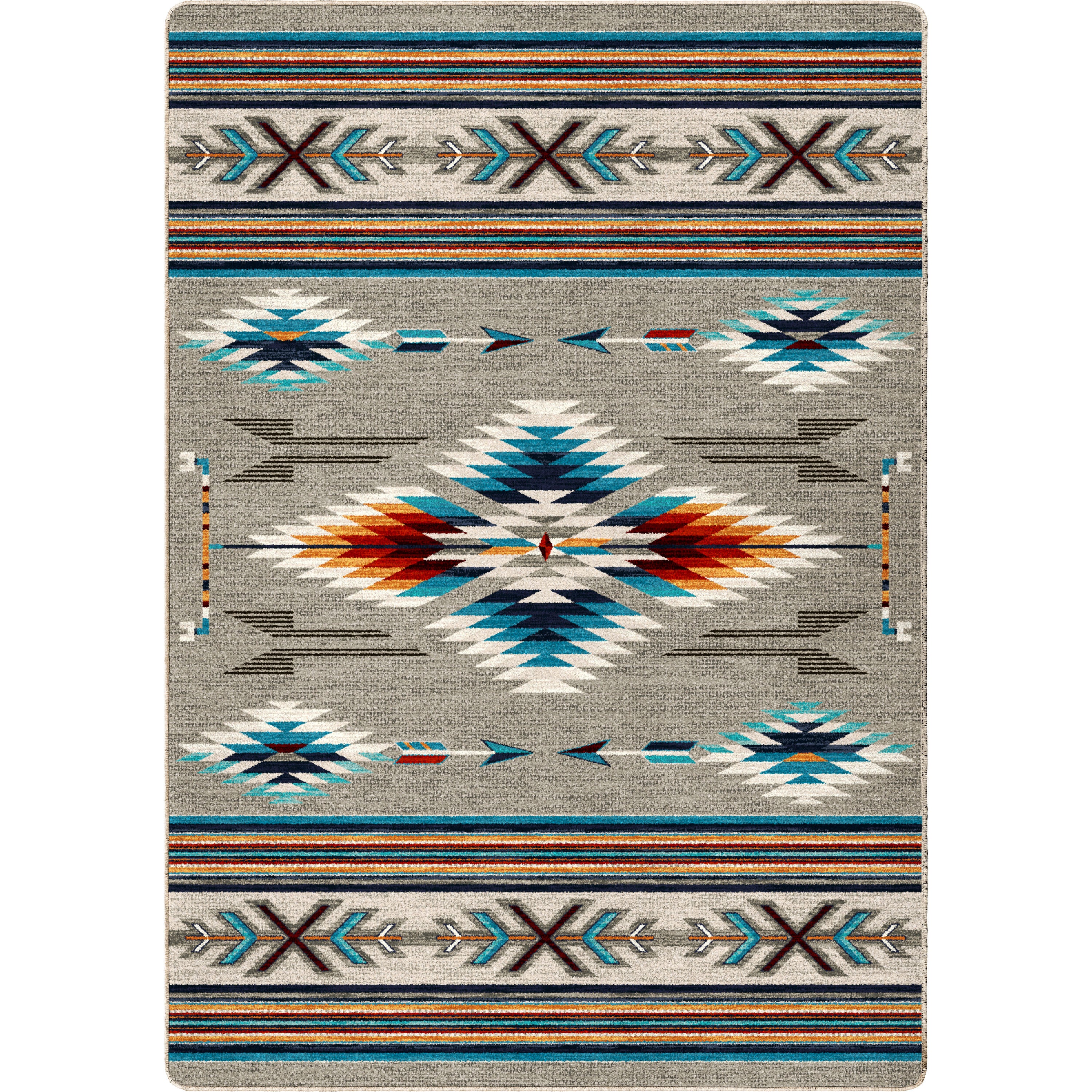Painted Arrow Area Rug