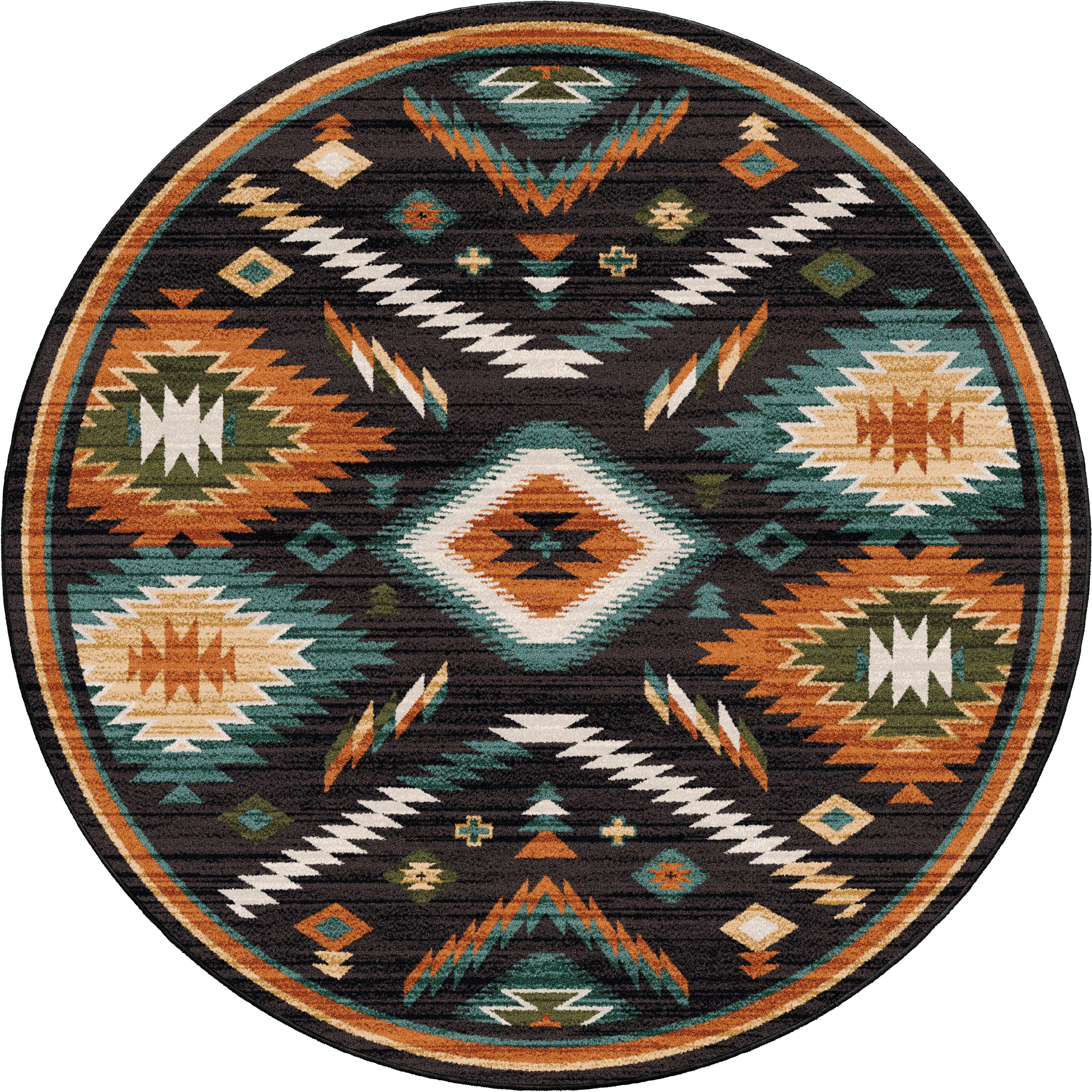Interlaced Horizon in Gem Area Rug