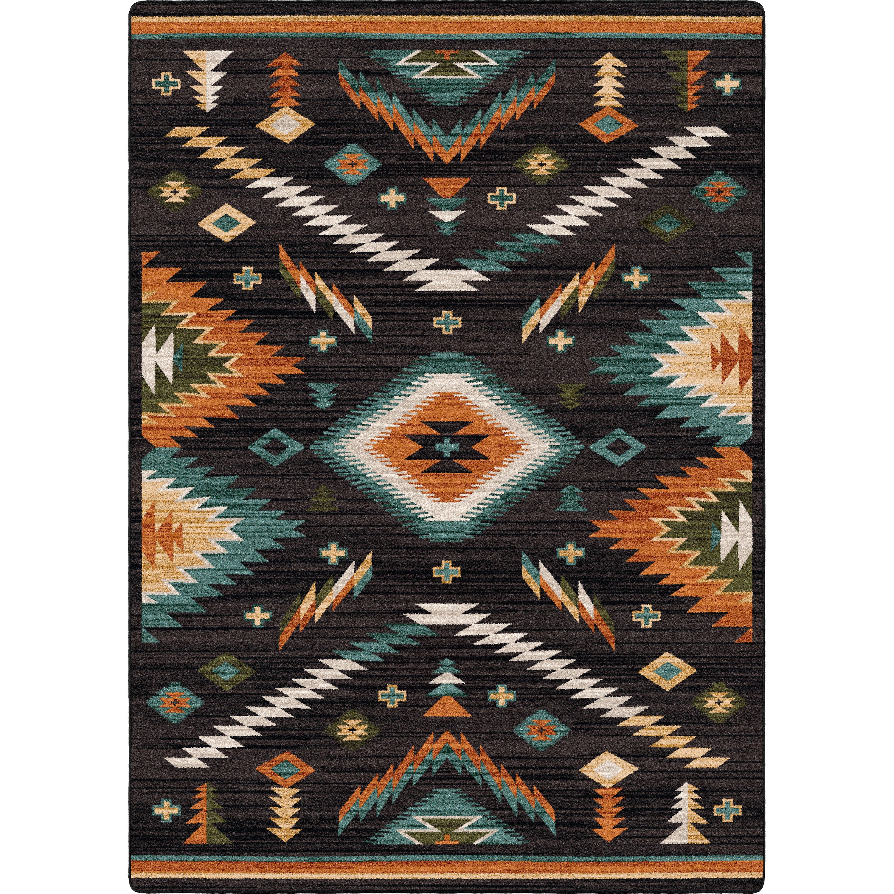 Interlaced Horizon in Gem Area Rug