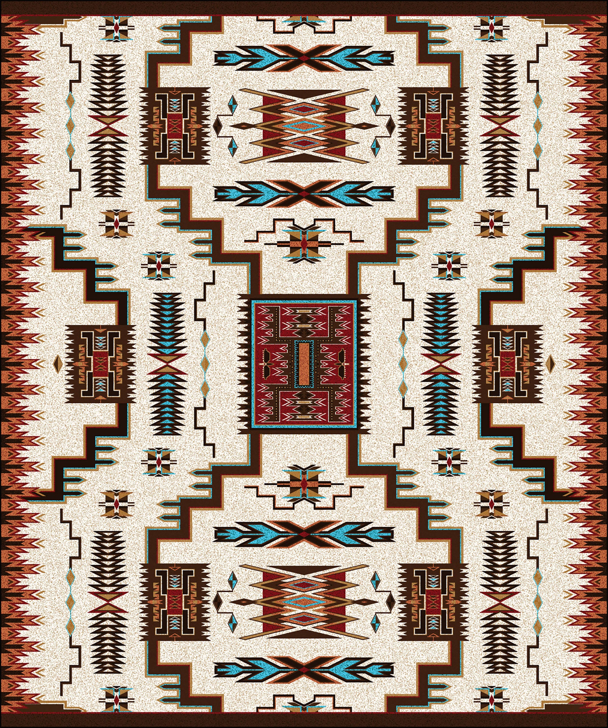 Clay Storm Catcher Area Rug