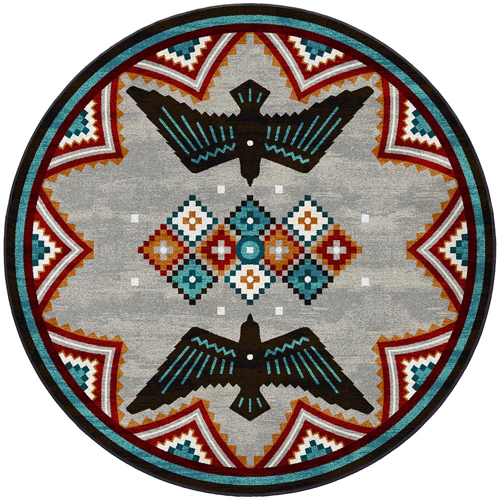 Sunset Fire Dance Area Rug