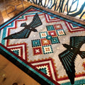 Sunset Fire Dance Area Rug