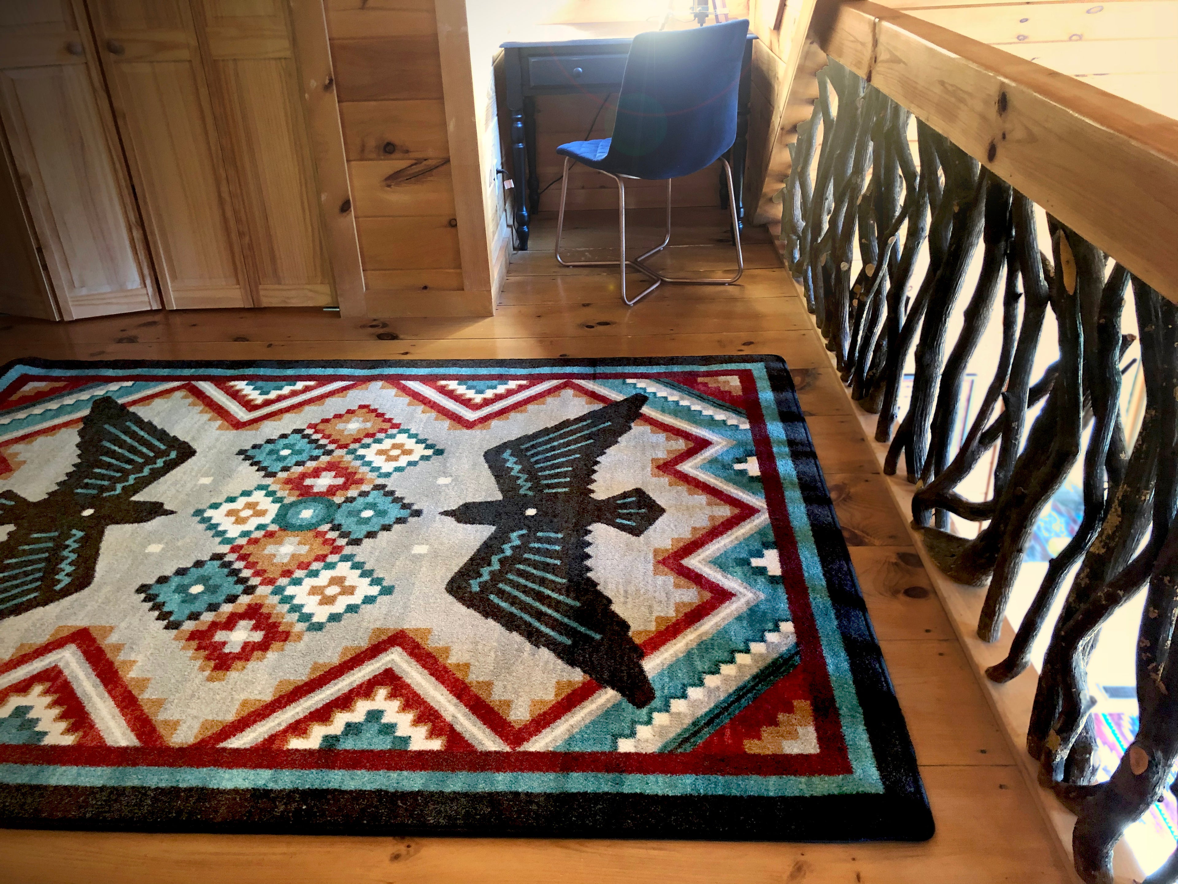 Sunset Fire Dance Area Rug