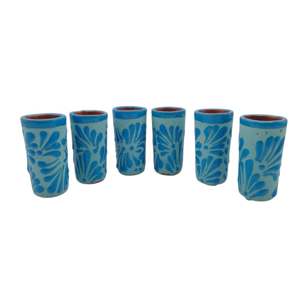 Blue Talavera Shot Glass