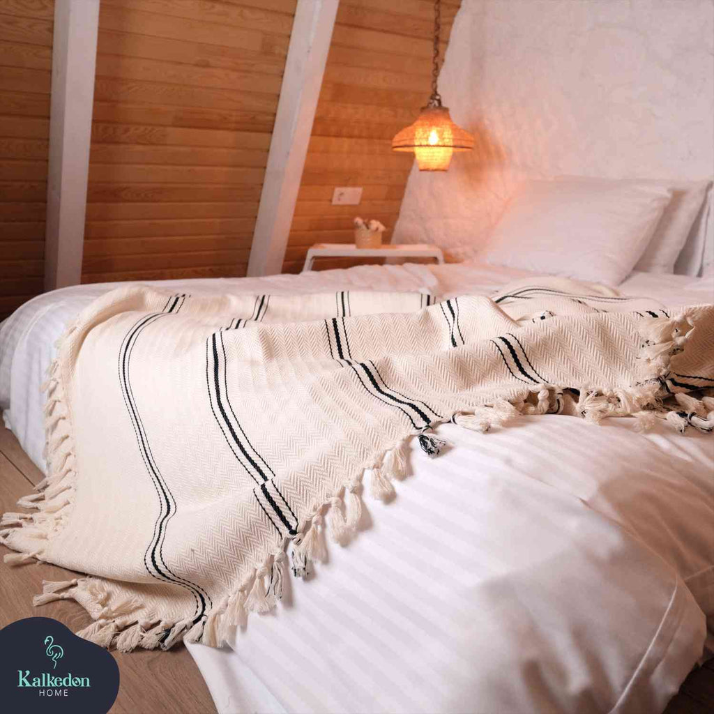 Open Trail Turkish Cotton Throw Blanket