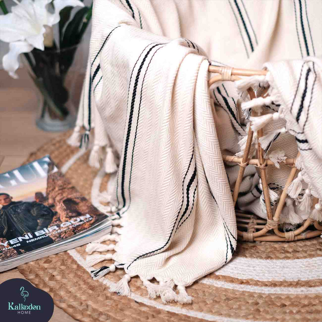 Open Trail Turkish Cotton Throw Blanket