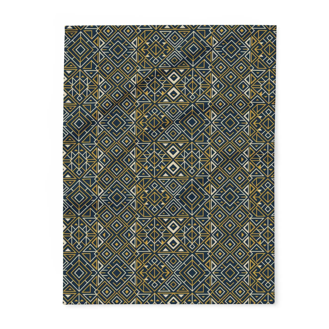 Boho Geometric Arctic Fleece Blanket – Ultra Soft