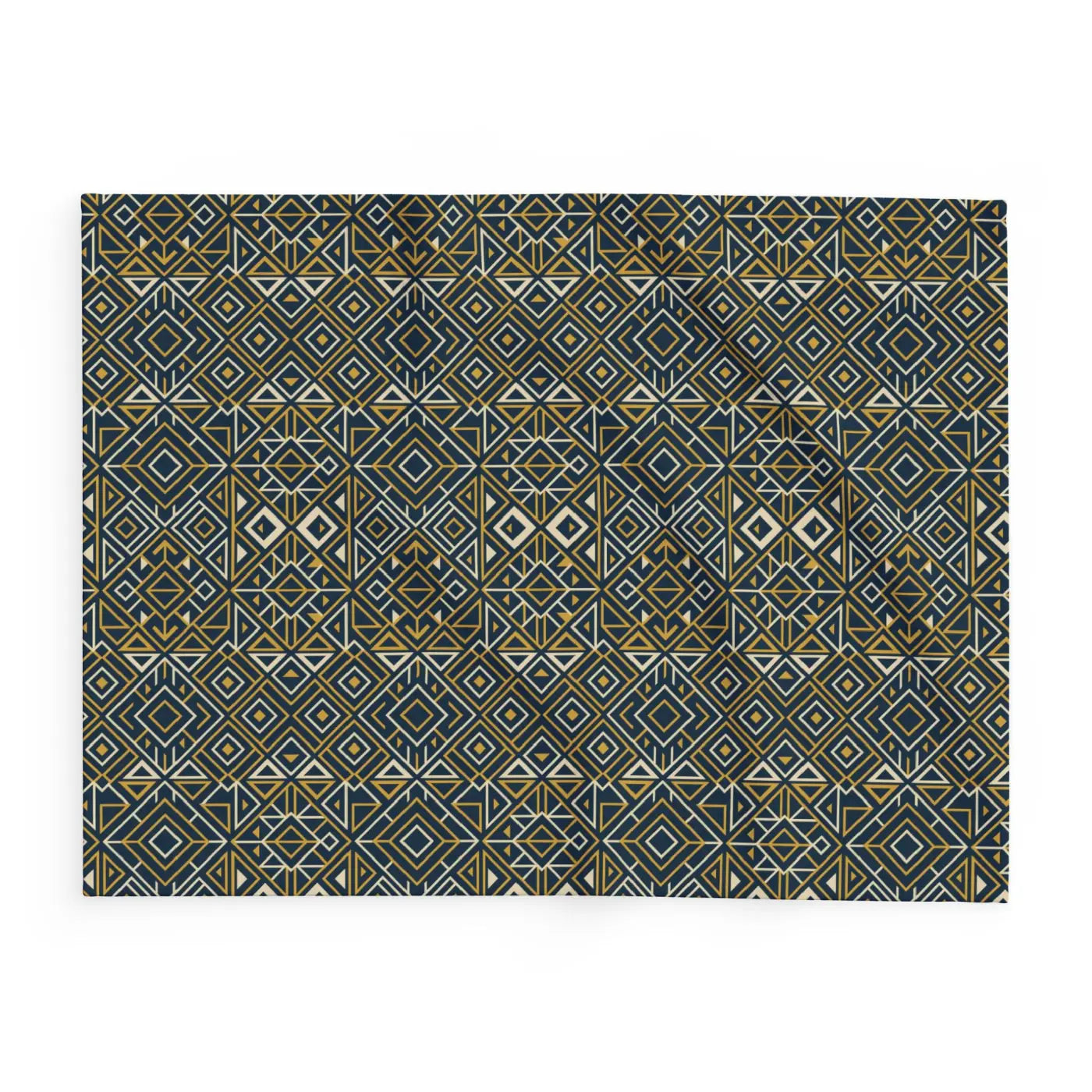 Boho Geometric Arctic Fleece Blanket – Ultra Soft