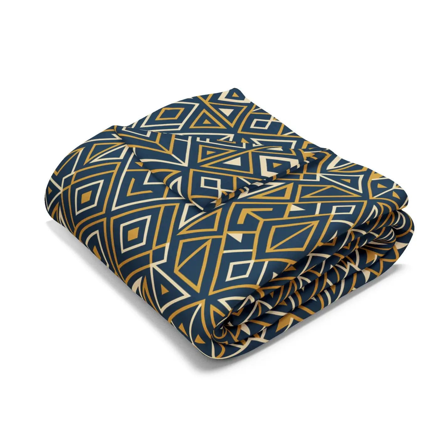 Boho Geometric Arctic Fleece Blanket – Ultra Soft