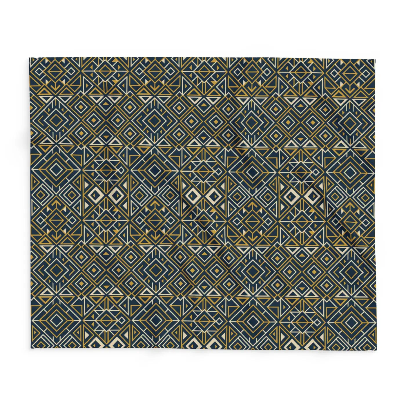 Boho Geometric Arctic Fleece Blanket – Ultra Soft