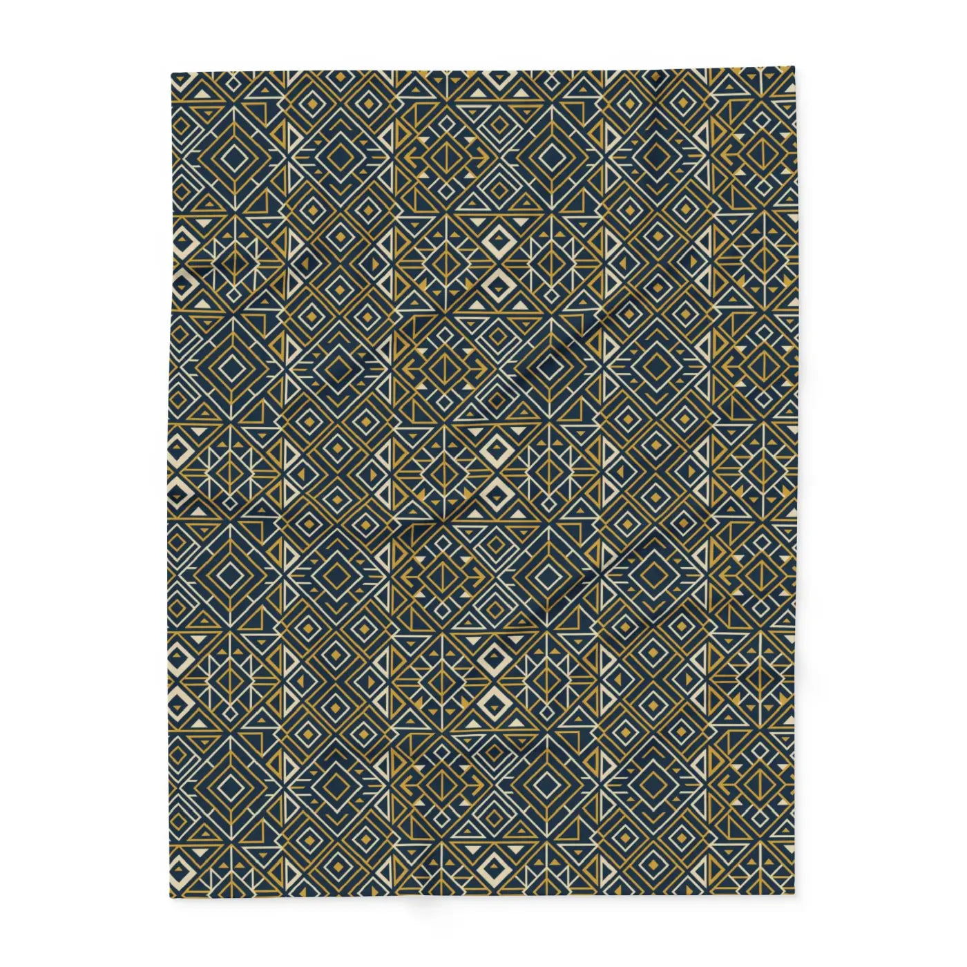 Boho Geometric Arctic Fleece Blanket – Ultra Soft