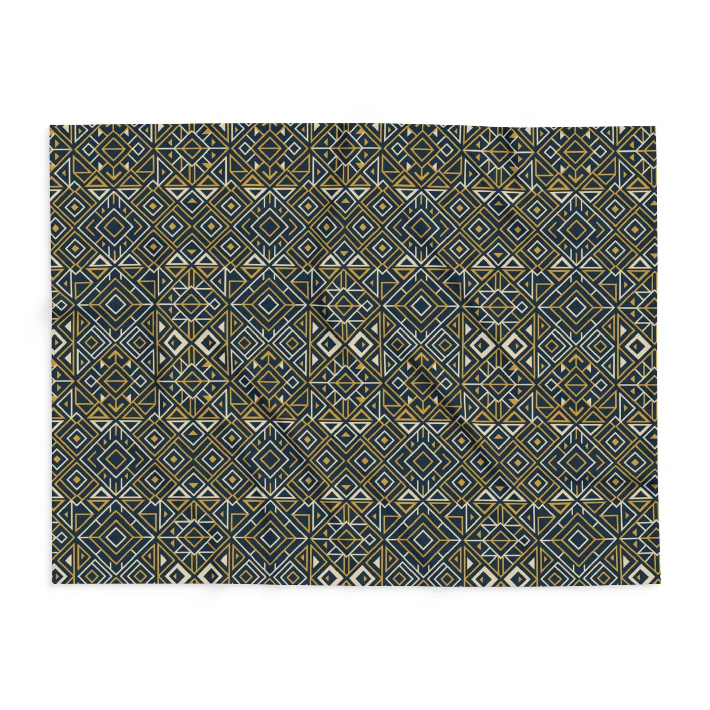 Boho Geometric Arctic Fleece Blanket – Ultra Soft