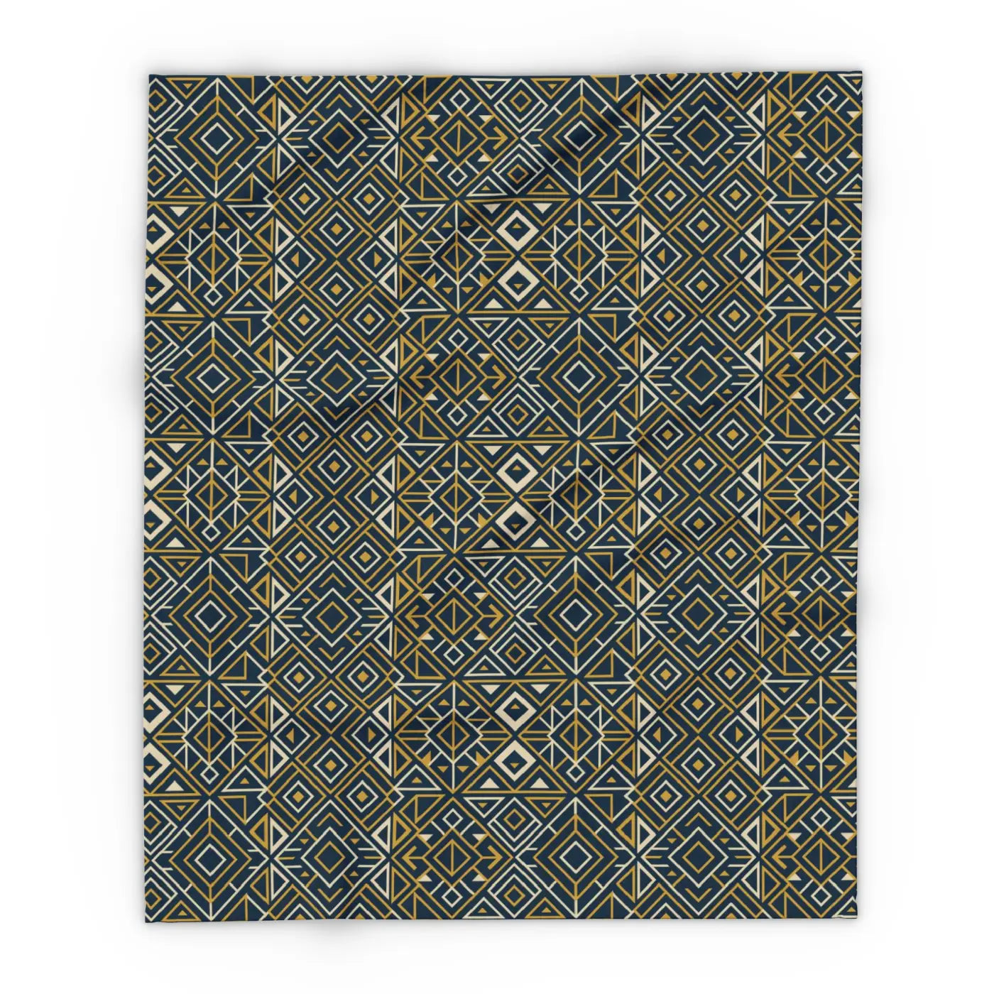 Boho Geometric Arctic Fleece Blanket – Ultra Soft