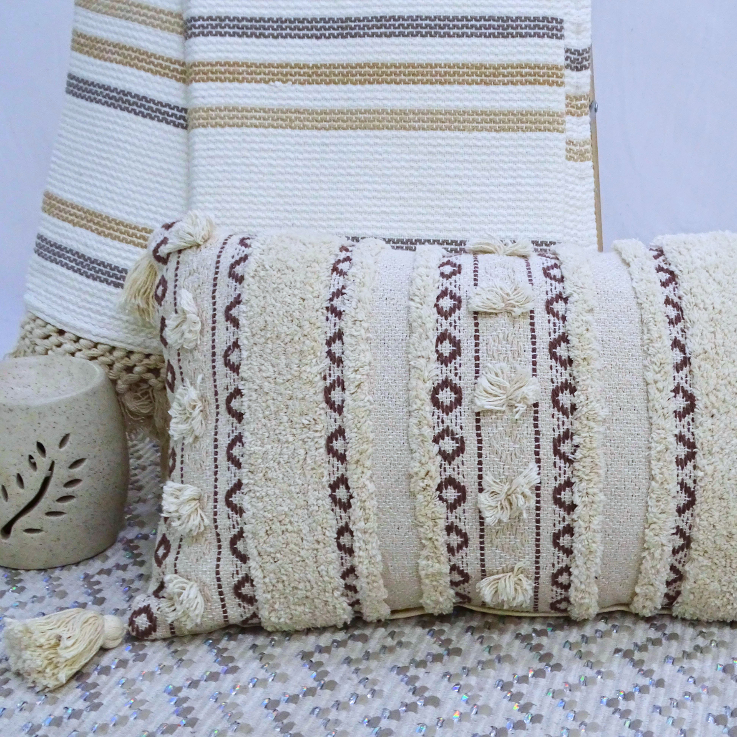 Sagebrush Tassel Pillow