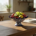 Talavera Fruit Basket | Hand-Painted Mexican Ceramic Centerpiece